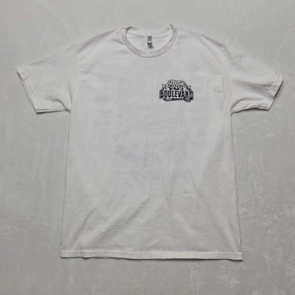 American Apparel Size L T-Shirt Back To The Boulevard Sacramento CA Car Show - Picture 9 of 9
